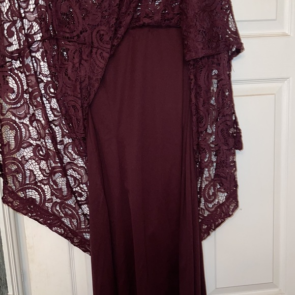 Lane Bryant Purple Stitch Dress - Picture 7 of 7